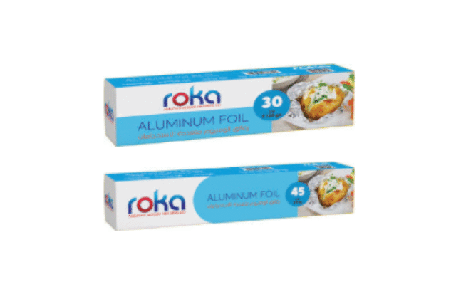 رول قصدير فويل ROKA